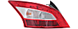 Driver and Passenger Side Halogen Tail Light, With bulb(s), OE Replacement
