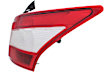 Driver and Passenger Side Halogen Tail Light, With bulb(s), OE Replacement, CAPA Certified