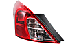 2017 Nissan Versa - Driver and Passenger Side, Outer Halogen Tail Light, With bulb(s), OE Replacement