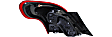 2017 Nissan Versa - Driver and Passenger Side, Outer Halogen Tail Light, With bulb(s), OE Replacement