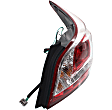 Driver and Passenger Side Tail Lights, with Bulbs, Halogen, For Models With Standard Type Tail Light