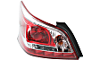 Driver and Passenger Side Tail Lights, with Bulbs, Halogen, For Models With Standard Type Tail Light, CAPA Certified