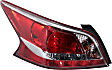 Driver and Passenger Side LED Tail Light, With bulb(s), OE Replacement