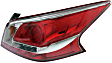 Driver and Passenger Side LED Tail Light, With bulb(s), OE Replacement