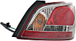 Driver and Passenger Side LED Tail Light, With bulb(s), OE Replacement