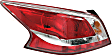 Driver and Passenger Side LED Tail Light, With bulb(s), OE Replacement, CAPA Certified