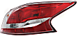 Driver and Passenger Side LED Tail Light, With bulb(s), OE Replacement, CAPA Certified