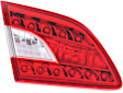 Driver and Passenger Side, Inner Tail Lights, without Bulb, Halogen, Mounts on Trunk Lid
