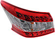 Driver and Passenger Side, Inner and Outer Tail Lights, Inner - without Bulbs, Outer - with Bulbs, Halogen, Mounts On Body, CAPA Certified