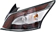 Driver and Passenger Side Halogen Tail Light, With bulb(s), OE Replacement, CAPA Certified