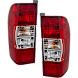 Driver and Passenger Side Halogen Tail Light, With bulb(s), OE Replacement