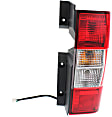 Driver and Passenger Side Halogen Tail Light, With bulb(s), OE Replacement