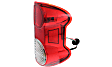 Driver and Passenger Side Halogen Tail Light, With bulb(s), OE Replacement