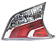 Driver and Passenger Side, Inner and Outer Halogen/LED Combo Tail Light, With bulb(s), OE Replacement