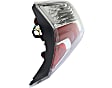 Driver and Passenger Side, Inner and Outer Halogen/LED Combo Tail Light, With bulb(s), OE Replacement