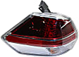 Driver and Passenger Side, Outer Halogen Tail Light, With bulb(s), OE Replacement, CAPA Certified