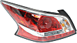 Driver and Passenger Side Tail Lights, with Bulbs, Halogen, For Models With Standard Type Tail Light
