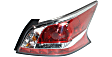 Driver and Passenger Side Tail Lights, with Bulbs, Halogen, For Models With Standard Type Tail Light