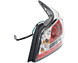 Driver and Passenger Side Tail Lights, with Bulbs, Halogen, For Models With Standard Type Tail Light