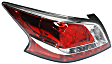 Driver and Passenger Side Tail Lights, with Bulbs, LED, For Models With LED Type Tail Light