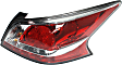 Driver and Passenger Side Tail Lights, with Bulbs, LED, For Models With LED Type Tail Light