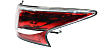 Driver and Passenger Side Tail Lights, with Bulbs, LED, For Models With LED Type Tail Light
