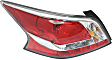 Driver and Passenger Side Tail Lights, with Bulbs, LED, For Models With LED Type Tail Light, CAPA Certified