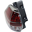 Driver Side, Inner And Outer Halogen/LED Combo Tail Light, With bulb(s), OE Replacement