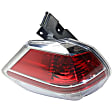 Driver Side, Inner And Outer Halogen/LED Combo Tail Light, With bulb(s), OE Replacement, CAPA Certified