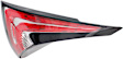 Driver and Passenger Side, Inner and Outer Tail Lights, with Bulbs, Halogen/LED Combo, CAPA CERTIFIED