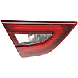 Driver and Passenger Side, Inner and Outer Halogen Tail Light, With bulb(s), OE Replacement