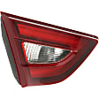 Driver Side, Inner And Outer Halogen Tail Light, With bulb(s), OE Replacement