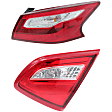 Passenger Side, Inner and Outer Halogen Tail Light, With bulb(s), OE Replacement
