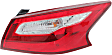 Driver and Passenger Side, Outer Halogen Tail Light, With bulb(s), OE Replacement