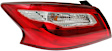Driver and Passenger Side, Outer Halogen Tail Light, With bulb(s), OE Replacement, CAPA Certified