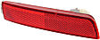 Rear, Driver and Passenger Side Bumper Reflector
