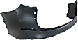 Rear, Upper and Lower Upper - Primed, Lower - Textured Bumper Cover CAPA Certified