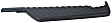 Center, Driver and Passenger Side Bumper Step Pad, Textured Black