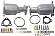 Front, Driver and Passenger Side Catalytic Converters, Federal EPA Standard, 46-State Legal (Cannot ship to CA, CO, NY or ME)