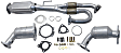 2007 Nissan Maxima SL - Front and Rear, Driver and Passenger Side Catalytic Converter, 3.5L 6Cyl, Federal EPA Standard, 46-State Legal (Cannot ship to CA, CO, NY or ME), Radiator Side, Precat, Direct Replacement Series