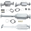 2009 Nissan Pathfinder - Front and Rear, Driver and Passenger Side Catalytic Converter, 4.0L 6Cyl, Federal EPA Standard, 46-State Legal (Cannot ship to CA, CO, NY or ME), Direct Replacement Series