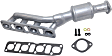 Front, Driver and Passenger Side Catalytic Converters, Federal EPA Standard, 46-State Legal (Cannot ship to CA, CO, NY or ME), 5.6L Engine