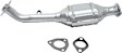 1996-2004 Nissan Pathfinder - Rear, Driver and Passenger Side Catalytic Converters, Federal EPA Standard, 46-State Legal (Cannot ship to CA, CO, NY or ME)