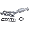 Front and Rear, Driver and Passenger Side Catalytic Converters, Federal EPA Standard, 46-State Legal (Cannot ship to CA, CO, NY or ME), 5.6L Engine