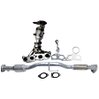 2008 Nissan Altima - Front and Rear Catalytic Converter, 2.5L 4Cyl, Federal EPA Standard, 46-State Legal (Cannot ship to CA, CO, NY or ME), Undercar, Direct Replacement Series