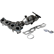 2008 Nissan Altima - Front and Rear Catalytic Converter, 2.5L 4Cyl, Federal EPA Standard, 46-State Legal (Cannot ship to CA, CO, NY or ME), Undercar, Direct Replacement Series