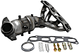 Front and Rear Catalytic Converter, 2.5L, 4Cyl, Federal EPA Standard, 46-State Legal (Cannot ship to CA, CO, NY or ME), Direct Replacement Series