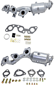 2002-2004 Nissan Frontier - Driver and Passenger Side Catalytic Converter, Federal EPA Standard, 46-State Legal (Cannot ship to CA, CO, NY or ME), Direct Replacement Series