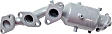 2002-2004 Nissan Frontier - Driver and Passenger Side Catalytic Converter, Federal EPA Standard, 46-State Legal (Cannot ship to CA, CO, NY or ME), Direct Replacement Series