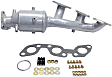 2002-2004 Nissan Frontier - Driver and Passenger Side Catalytic Converter, Federal EPA Standard, 46-State Legal (Cannot ship to CA, CO, NY or ME), Direct Replacement Series